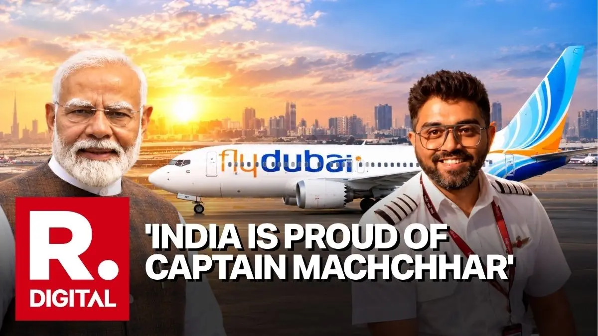'India is proud of Captain': PM Modi Hails Flydubai Pilot Smit Machchhar As ‘Hero’ For Averting Mid-Air Tragedy 'India is proud of Captain': PM Modi Hails Flydubai Pilot Smit Machchhar As ‘Hero’ After Mid-Air Attack