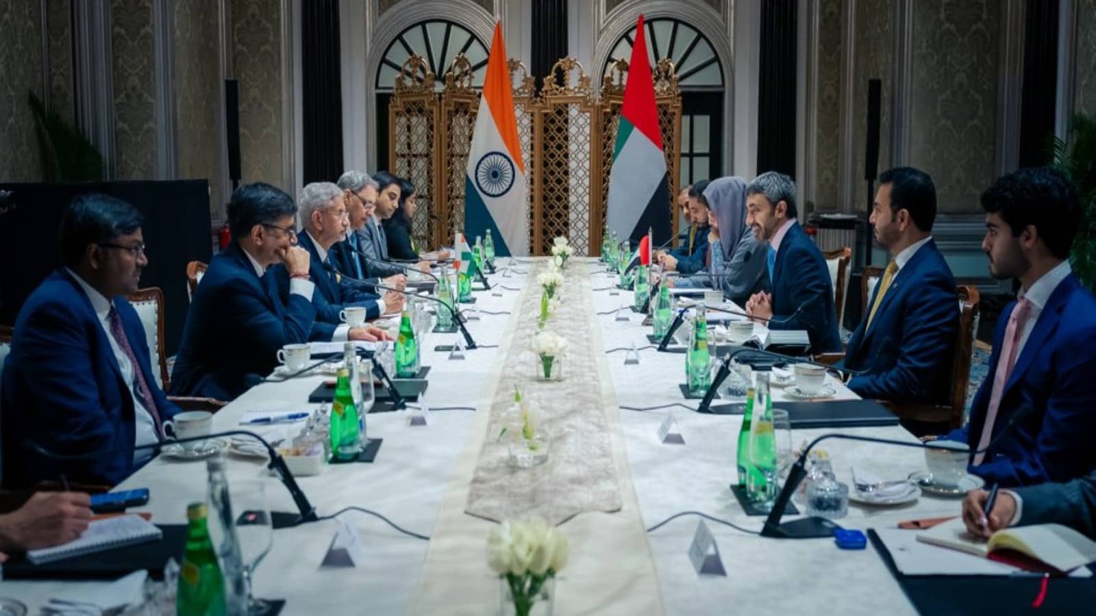 India, UAE Review Strategic Partnership During Dy PM Sheikh Abdullah Bin Zayed Al Nahyan's Visit