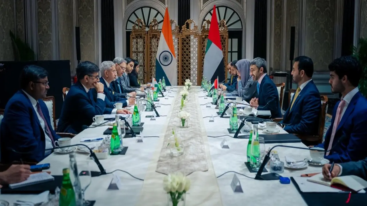 India, UAE Review Strategic Partnership During Dy PM Sheikh Abdullah Bin Zayed Al Nahyan's Visit India, UAE Review Strategic Partnership During Dy PM Sheikh Abdullah Bin Zayed Al Nahyan's Visit