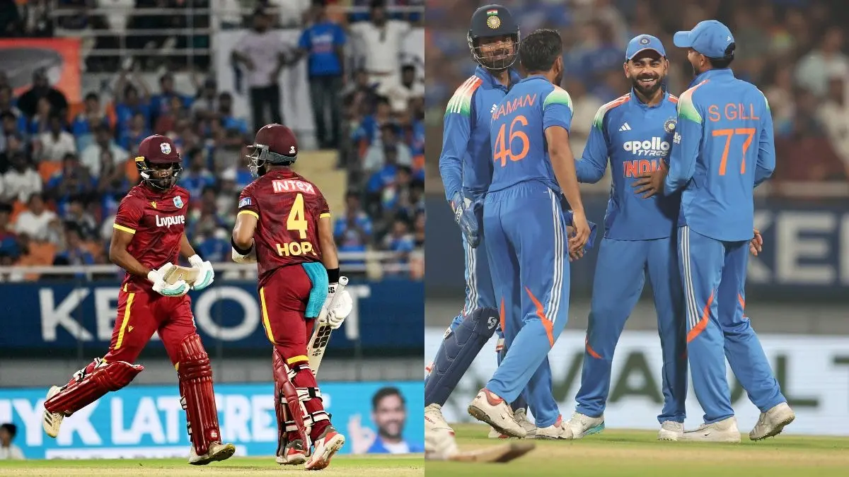 IND vs WI 3rd ODI: तीसरे वनडे में टीम इंडिया की हार, वेस्टइंडीज 5 विकेट से जीता, सीरीज भारत के नाम India vs West Indies 3rd ODI Shubman Gill Shai Hope result Scorecard