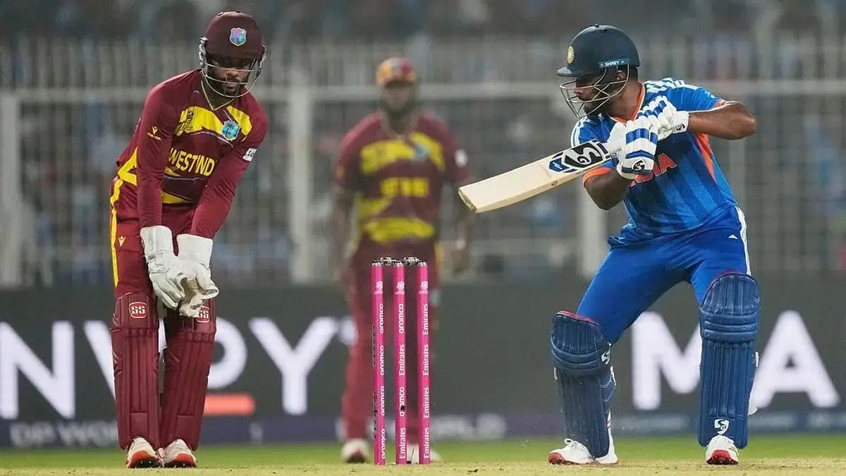 IND vs WI 1st T20: संजू-अभिषेक ओपनर, नंबर 3 पर ईशान, वैभव OUT? पहले टी20 के लिए भारत की संभावित प्लेइंग 11 India vs West Indies T20 Match Playing 11