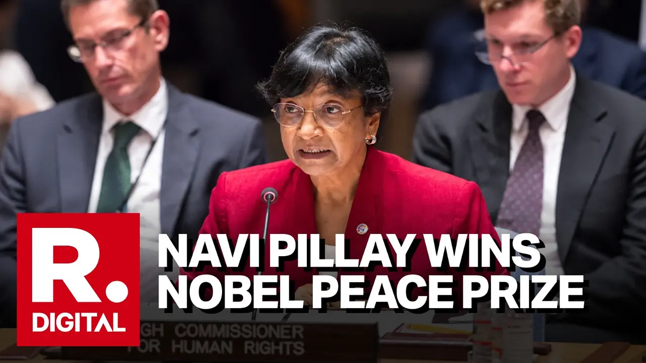 Indian-Origin South African Jurist Navanethem ‘Navi’ Pillay Wins Nobel Peace Prize 2026 Indian-Origin South African Jurist Navanethem ‘Navi’ Pillay Wins Nobel Peace Prize 2026