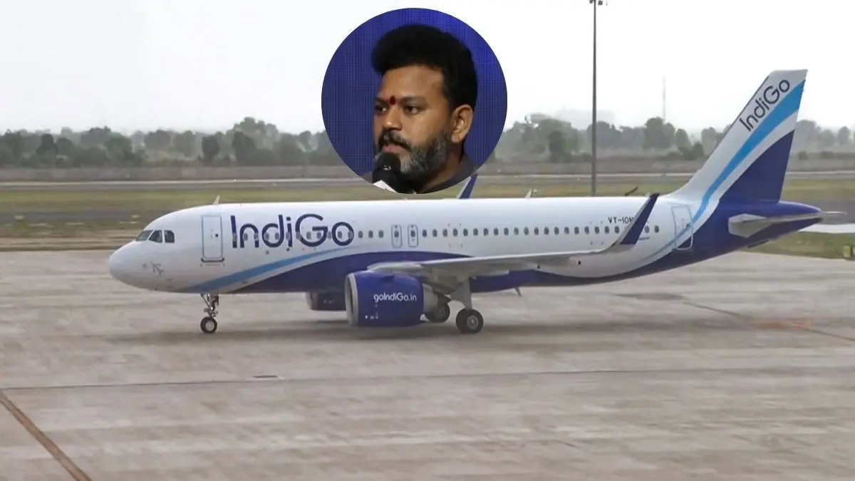IndiGo ने बढ़ाएं फ्लाइट टिकट के रेट तो नागरिक उड्डयन मंत्री राम मोहन नायडू बोले- हम एयरलाइंस कंपनियों से बात कर रहे हैं, मिडिल ईस्ट संकट... IndiGo hikes fuel charges amid rising ATF prices