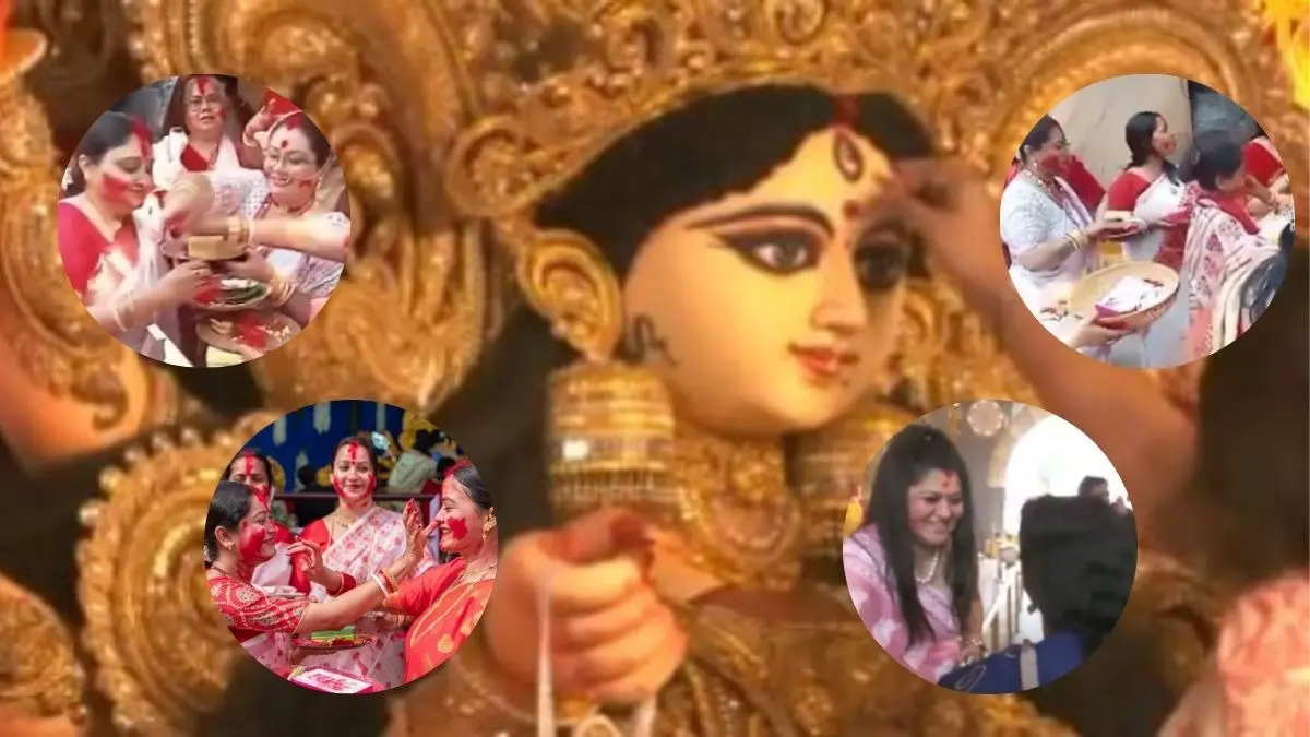 Inside Kolkata’s Most Colourful Tradition: How Bengali Women Celebrate Sindoor Khela | Photos Inside Kolkata’s Most Colourful Tradition: How Bengali Women Celebrate Sindoor Khela