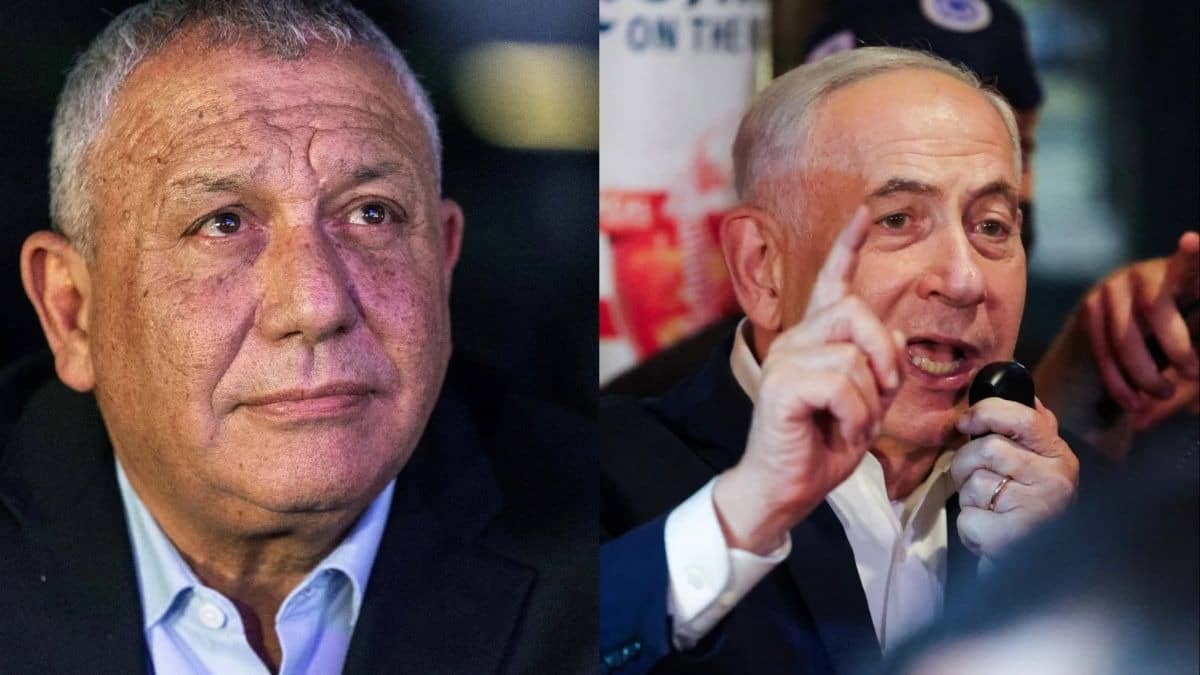 Israel Election Benjamin Netanyahu And Gadi Eisenkot