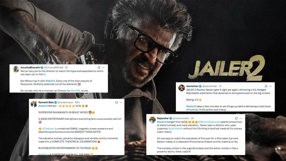 Jailer 2 X Review: Rajinikanth Starrer Is A 'Mass Entertainer,' Say Netizens Jailer 2 X Review