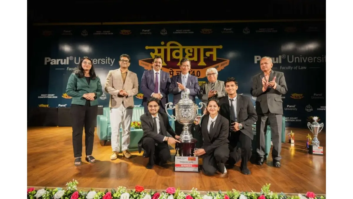 Judicial Voices, Constitutional Questions and Student Perspectives Shape Samvidhaan Pe Charcha 4.0 at Parul University Judicial Voices, Constitutional Questions and Student Perspectives Shape Samvidhaan Pe Charcha 4.0 at Parul University