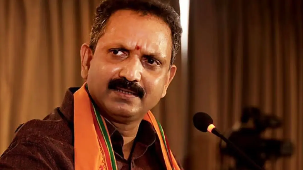BJP Office Attacked In Kerala; Party Leader Alleges ‘Congress Workers’ Targeted Senior Leader Keralam: Congress attacks party office, targets former BJP president Krishnadas: BJP National Secretary K Surendran