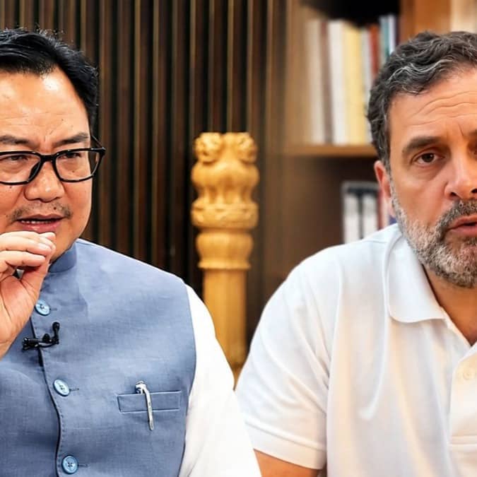 Kiren Rijiju ECI Rahul Gandhi Gyanesh Kumar