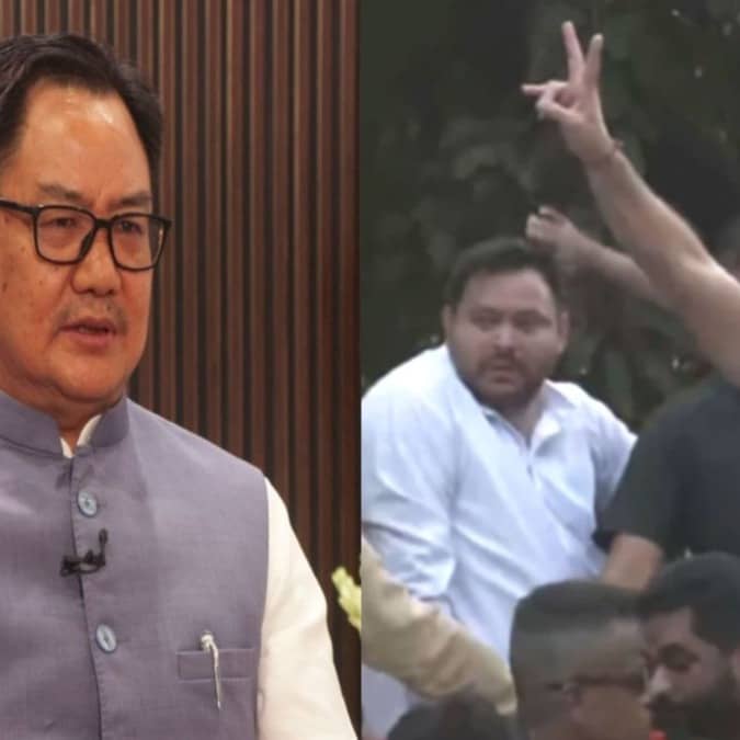kiren rijiju slams congress india bloc for petition against sir cec
