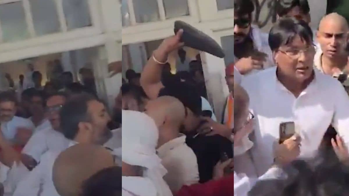 lucknow congress office clash Aradhana Mishra ajay rai