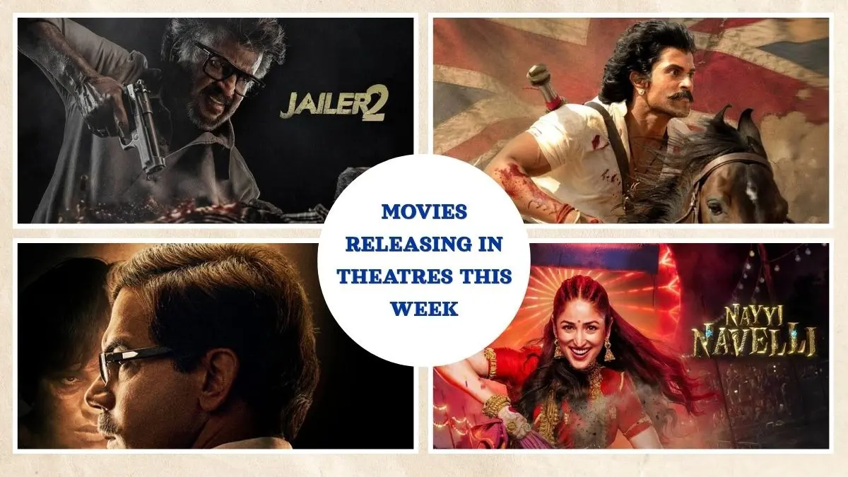 Movies Releasing In Theatres This Week: Jailer 2, Ranabaali, Prahaar And More To Binge-Watch Movies Releasing In Theatres This Week