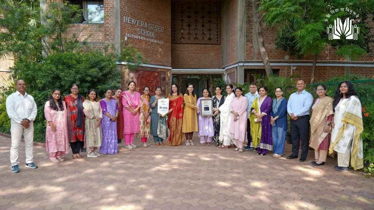 New Era Senior Secondary School Earns QS I-GAUGE Diamond Rating, Becomes Gujarat’s First Rated School New Era Senior Secondary School Earns QS I-GAUGE Diamond Rating, Becomes Gujarat’s First Rated School