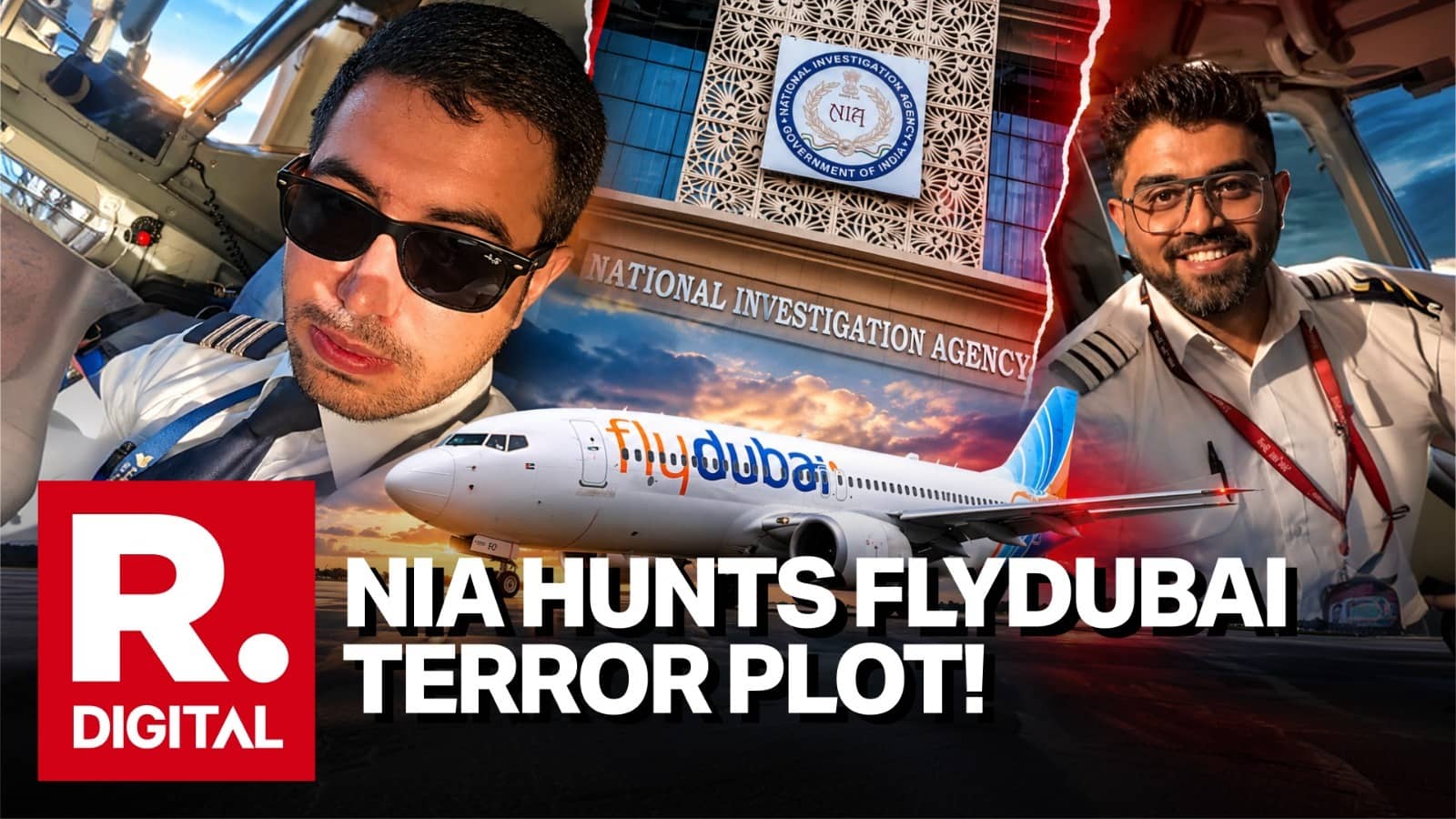 NIA Invokes Anti-Hijacking Act, UAPA in Flydubai Cockpit Attack Case