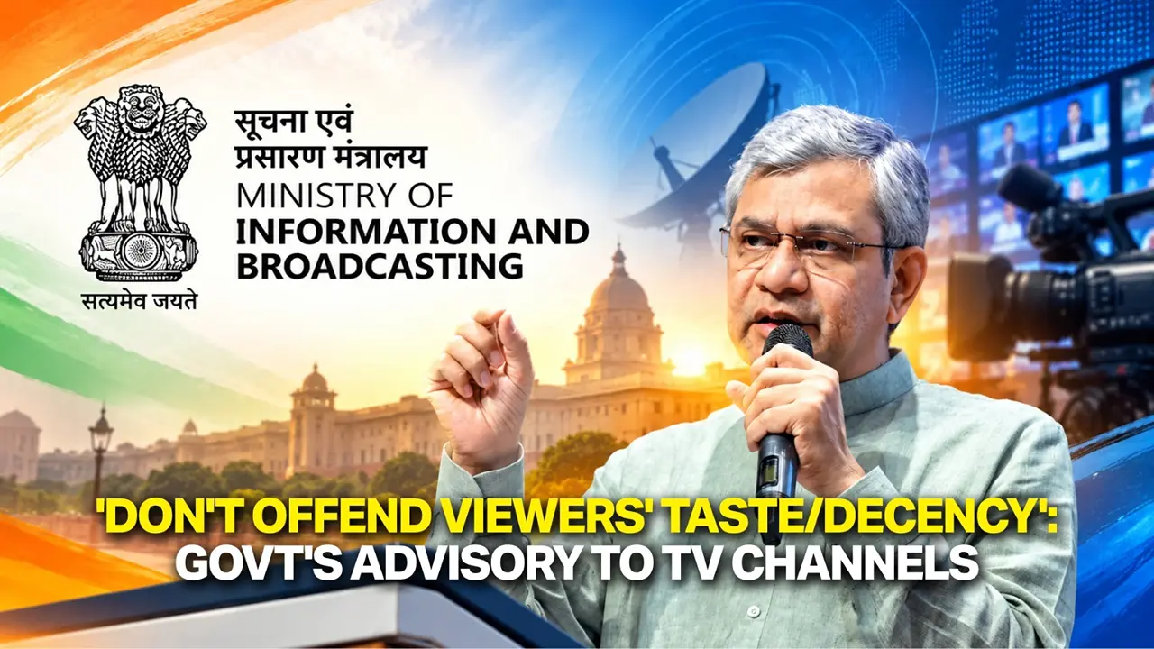 No Normalising Undesirable Behaviour, Misusing AI, Violence or Half-Truths: Govt Urges TV Channels To Adhere To Programme Code No Normalising Undesirable Behaviour, Misusing AI, Violence or Half-Truths: Govt Urges TV Channels To Adhere To Programme Code