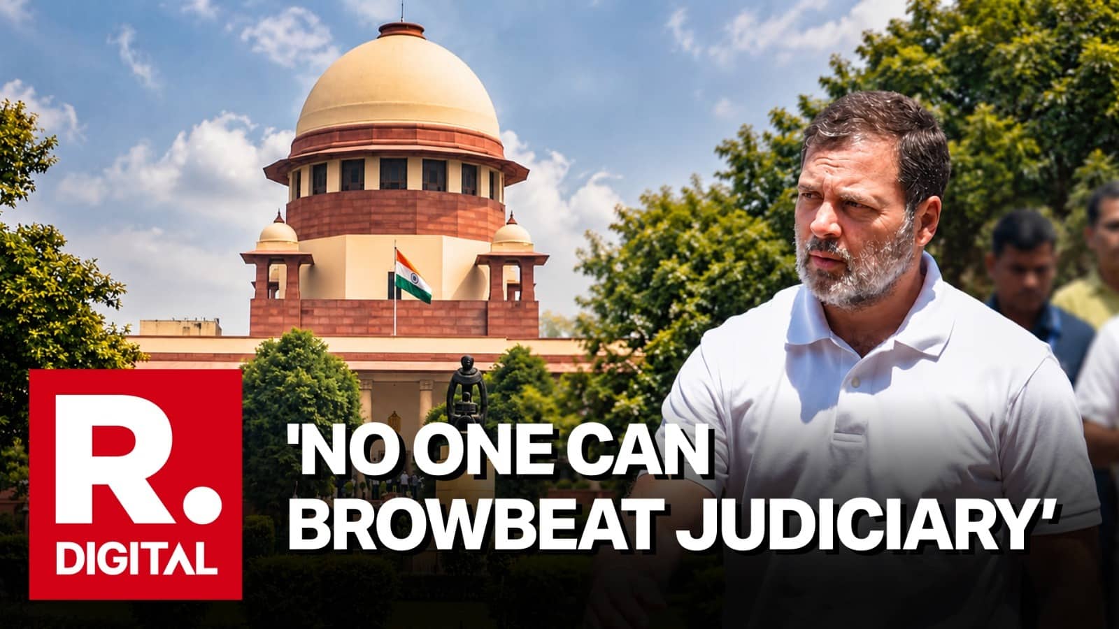 ‘Nobody Can Browbeat Judiciary’: SC Pulls Up Rahul Over CEC Protest 