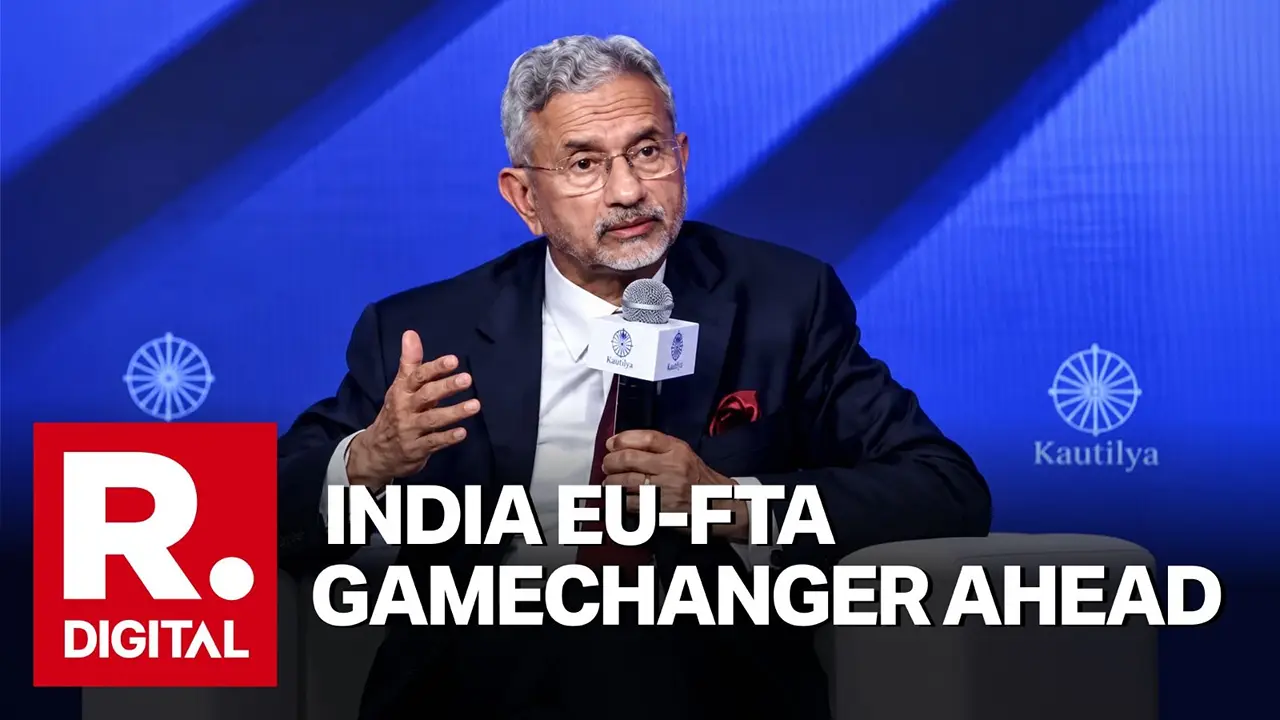 Jaishankar Hails India-EU FTA, Says Deal Will Open Access to Huge European Market With Strong Purchasing Power 'Opens Up Enormous and Mature Market': EAM Jaishankar Hails India-EU FTA