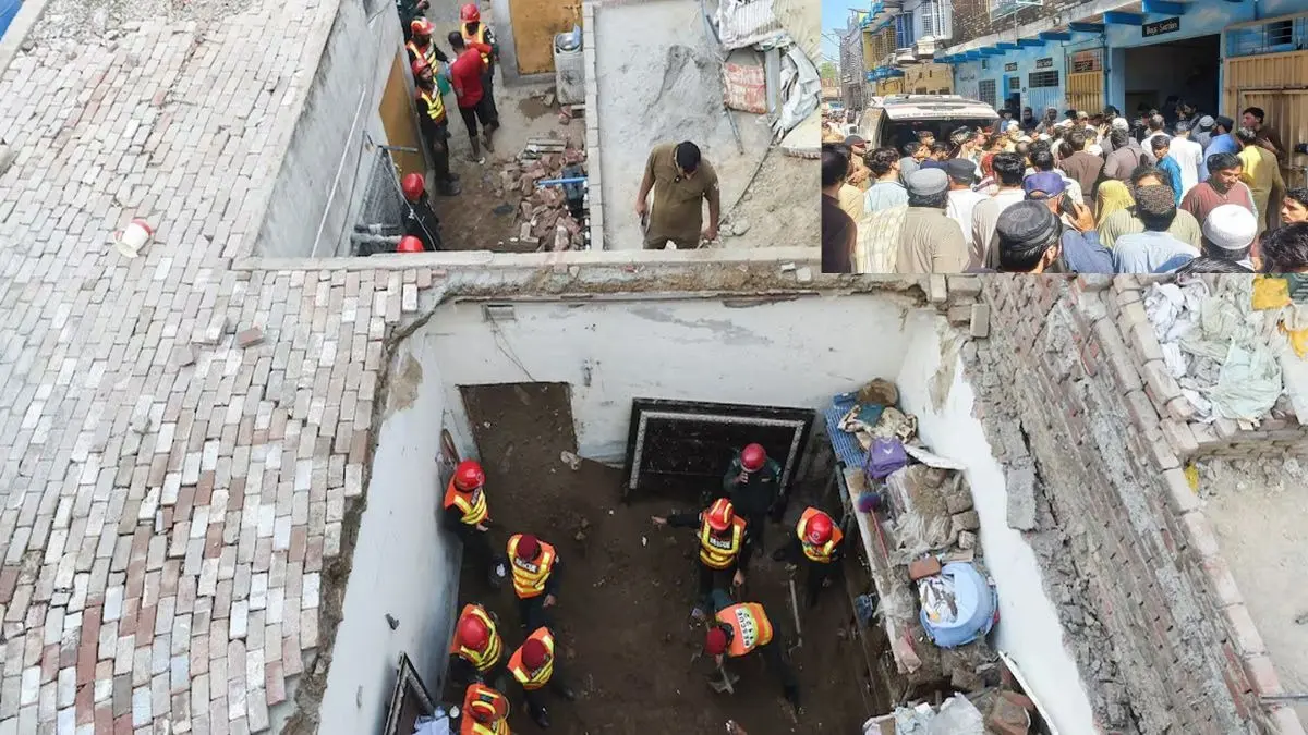 पाकिस्तान में दर्दनाक हादसा, पेशावर में प्राइवेट स्कूल की छत गिरने से 27 छात्रों और एक टीचर की मौत से पसरा मातम Pakistan 27 students and a teacher school collapses in Peshawar