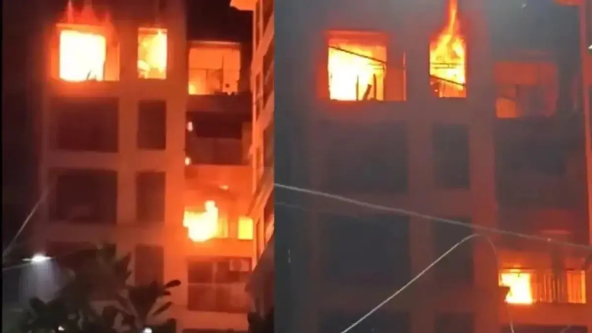 Palghar Fire: Two Women Dead, Six Hospitalised After Blaze Erupts in Maharashtra's Imperial Heights Building Palghar Fire: 2 Women Dead, 6 Hospitalised as Blaze Hits High-Rise