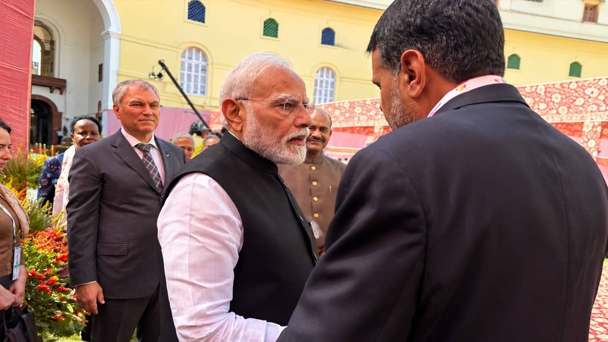 PM Modi, Jaishankar Hold Courtesy Calls with Iranian Parliamentary Representatives at BRICS Parliamentary Forum