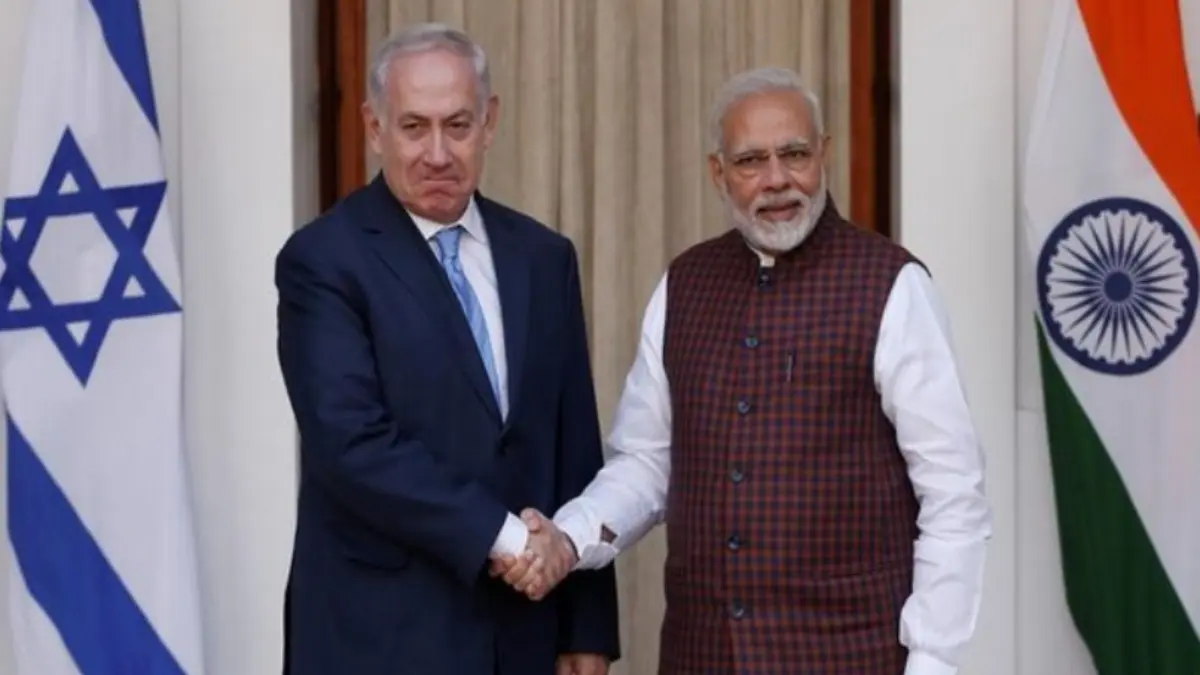 Netanyahu Dials PM Modi to Discuss West Asia Situation; Invites Indian PM and Capt Smit Machchhar to Israel's Independence Day PM Modi, Netanyahu Discuss West Asia Situation in Phone Call; Reaffirm Strategic Ties