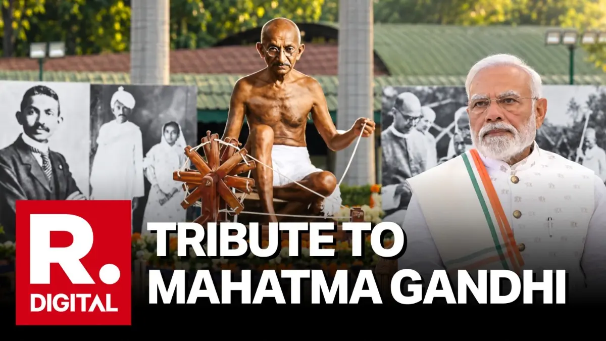 PM Modi Attends Interfaith Prayer Meeting, Pays Floral Tributes to Mahatma Gandhi at Gandhi Smriti PM Modi Pays Floral Tributes to Mahatma Gandhi at Gandhi Smriti