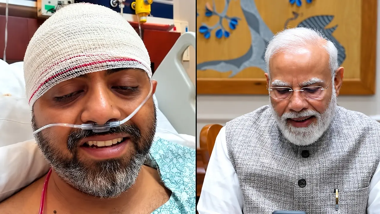 PM मोदी के कैप्टन स्मित मच्छार से फोन पर की बात, हिम्मत को किया सलाम; कहा-भारत आपके स्वागत के लिए उत्सुक-VIDEO PM Modi & Smit Machchhar