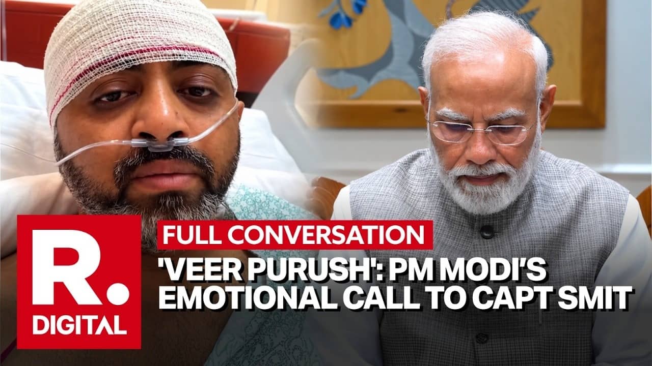  PM Modi Speaks To Smit Machchhar 