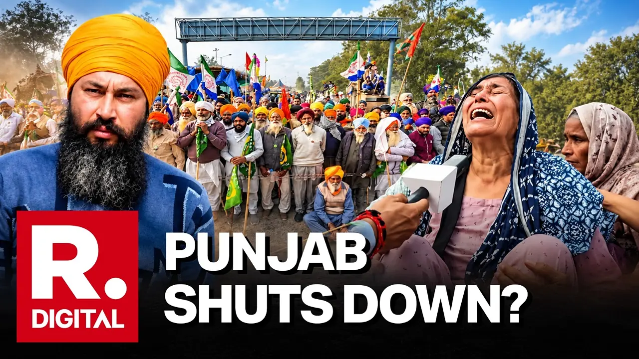 Punjab Bandh Over Jhota's Killing: Heavy Police Deployment in Amritsar as Farmers' Groups Protest Punjab Bandh Over Jhota's Killing: Heavy Police Deployment in Amritsar