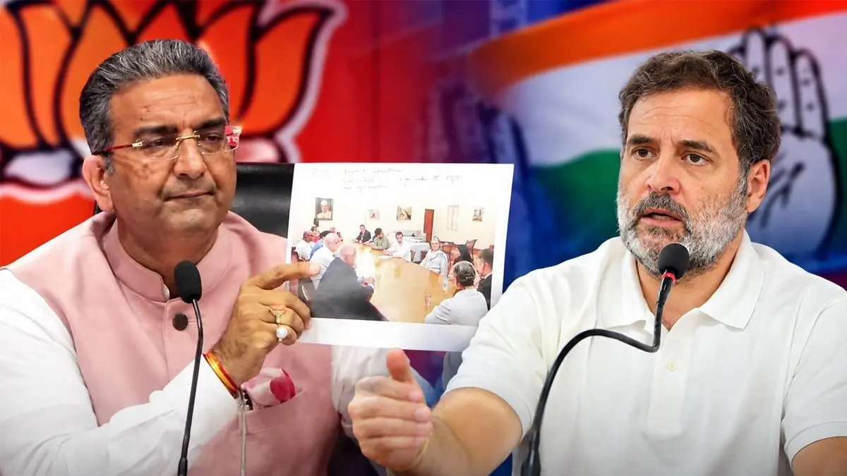 'राहुल गद्दार?, क्या अब उनमें कोई ताकत नहीं बची, जो ऐसी एजेंसियों की मदद लेनी पड़ रही है जो भारत विरोधी...', BJP ने LoP पर जमकर बोला हमला Rahul Gaddar BJP Gaurav Bhatia slam Rahul Gandhi over