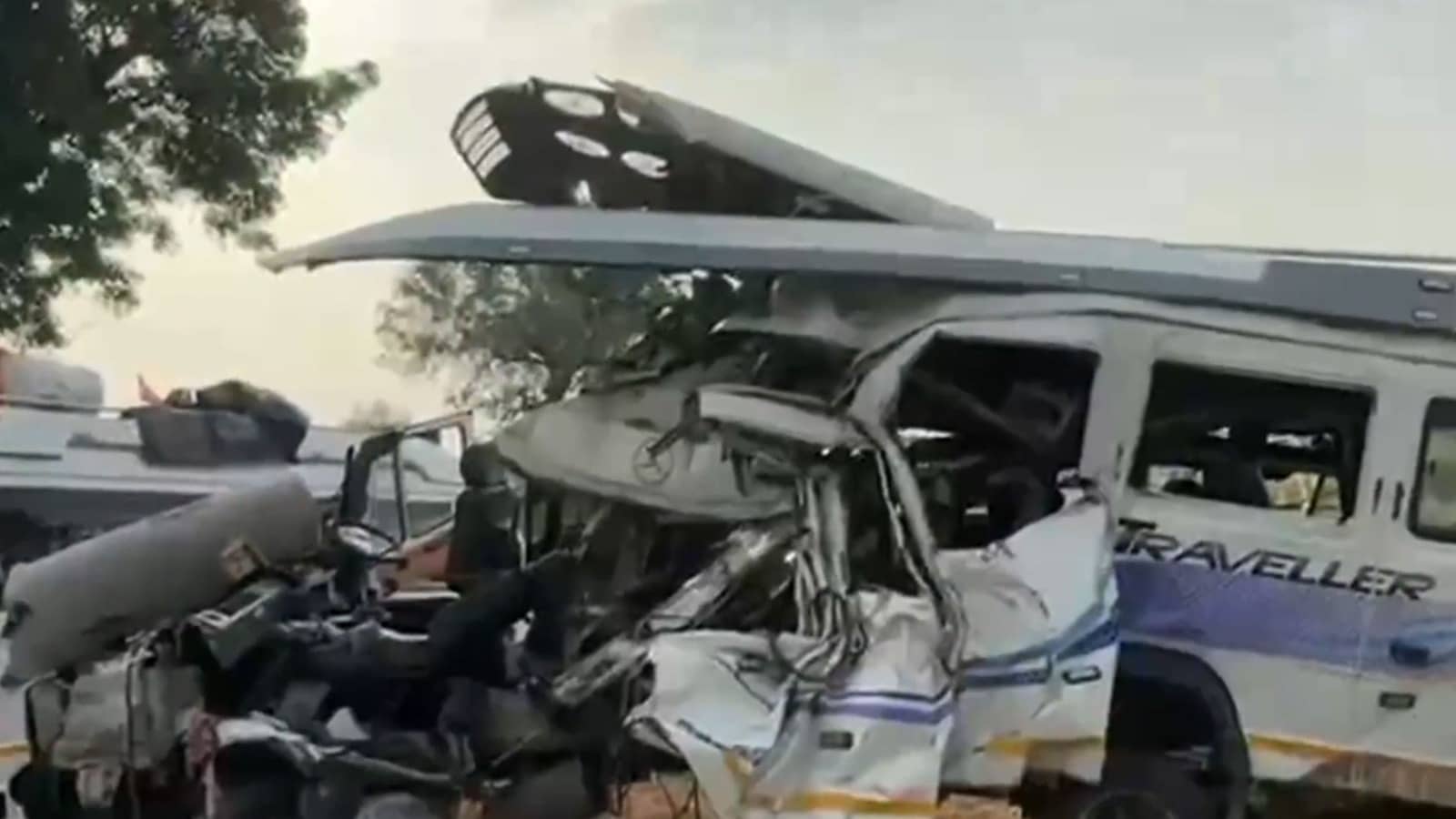 Rajasthan: 3 Killed, 19 Injured as Traveller Collides with Trailer on NH-48 in Bagru