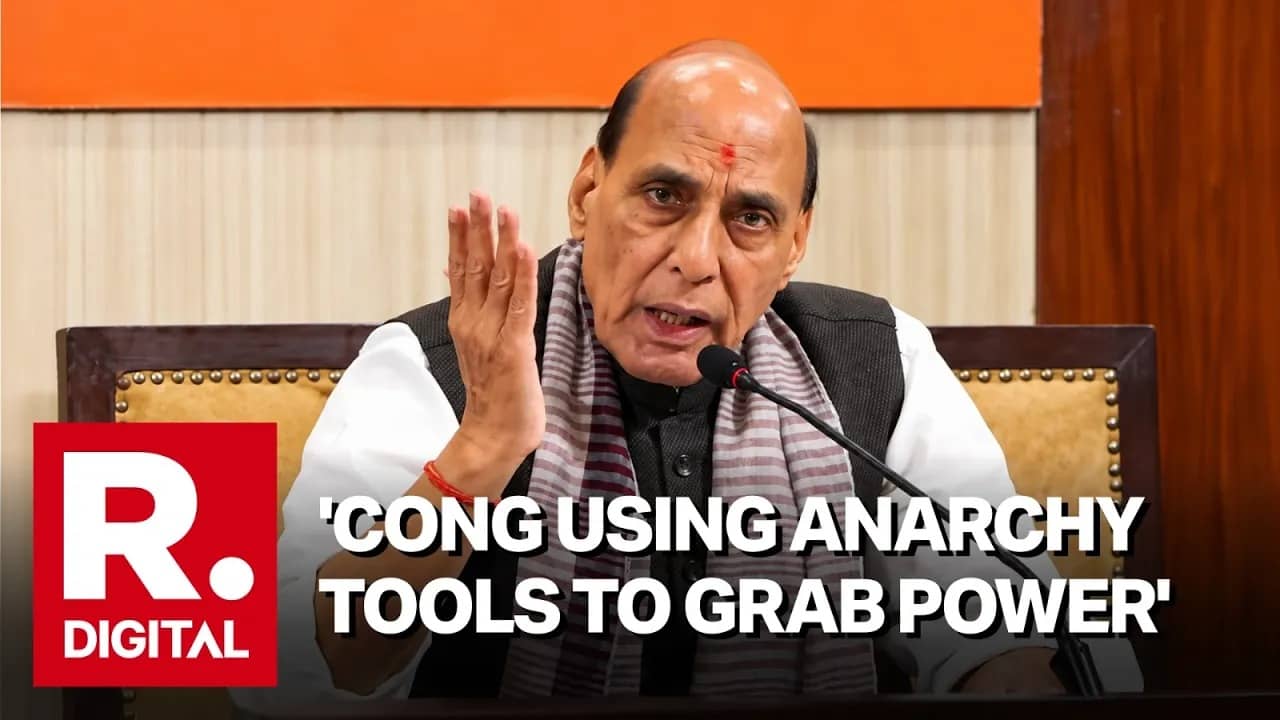  Rajnath Singh Challenges Rahul Gandhi