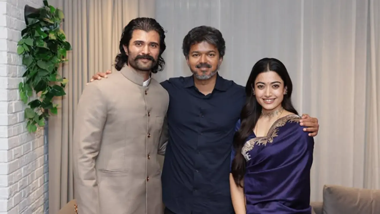 Rashmika Mandanna and Vijay Deverakonda Meet Tamil Nadu CM Joseph Vijay, Express Admiration for Him Rashmika Mandanna and Vijay Deverakonda Meet Tamil Nadu CM Joseph Vijay, Express Admiration for Him