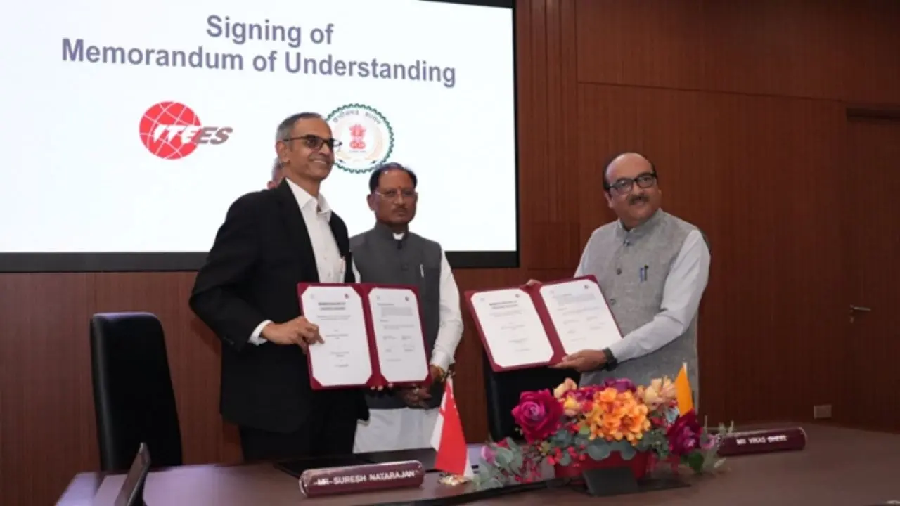 सिंगापुर में छत्तीसगढ़ ने कौशल विकास के लिए किया एमओयू, एग्रो प्रोसेसिंग में ₹350 करोड़ का नया निवेश सिंगापुर में छत्तीसगढ़ ने कौशल विकास के लिए किया एमओयू