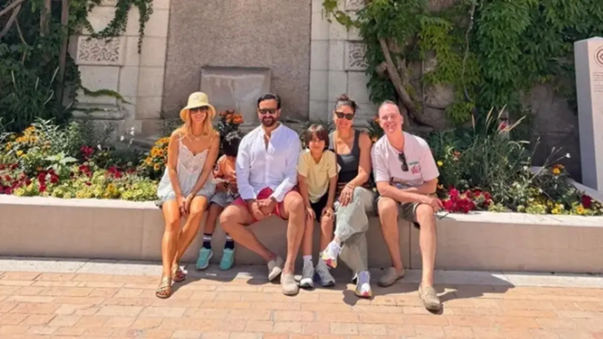 Saif Ali Khan Shares Glimpse Of European Holiday In Nuits-Saint-Georges With Kareena, Taimur, Jeh Saif Ali Khan Shares Glimpse Of European Holiday In Nuits-Saint-Georges With Kareena, Taimur, Jeh