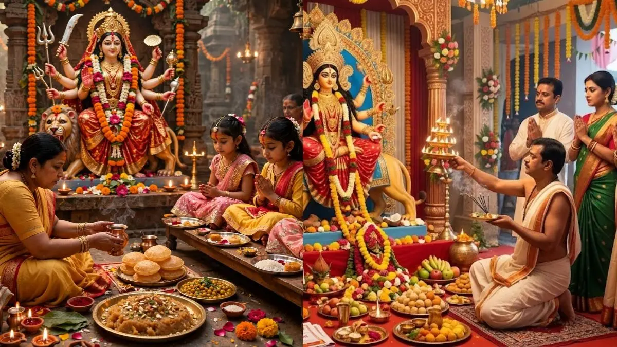 Shardiya Navratri 2026: 18 या 19 अक्टूबर, महाष्टमी कब है? जानें पूजा का शुभ मुहूर्त विधि और मंत्र Shardiya Navratri 2026: 18 या 19 अक्टूबर, महाष्टमी कब है? जानें पूजा का शुभ मुहूर्त विधि और मंत्र