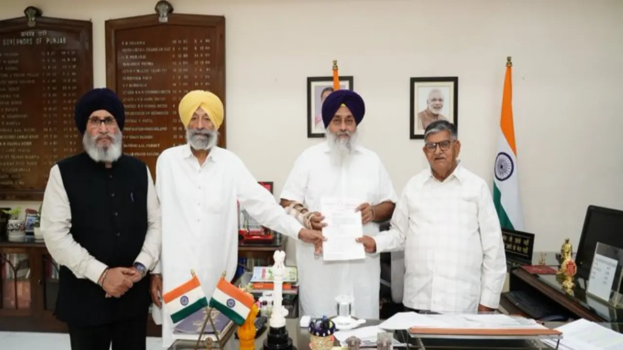 Shiromani Akali Dal President Sukhbir Badal Seeks Punjab CM Bhagwant Mann’s Dismissal Shiromani Akali Dal President Sukhbir Badal Seeks Punjab CM Bhagwant Mann’s Dismissal