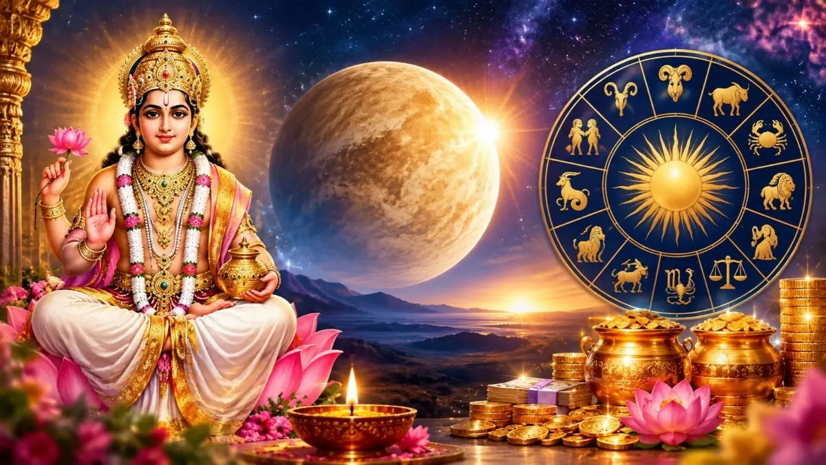 Shukra Uday 2026: अक्टूबर के आखिरी सप्ताह में चमकेगा शुक्र का तारा, 8 राशियां होंगी मालामाल; शुरू होगा राजयोग Shukra Uday 2026: अक्टूबर के आखिरी सप्ताह में चमकेगा शुक्र का तारा, 8 राशियां होंगी मालामाल; शुरू होगा राजयोग