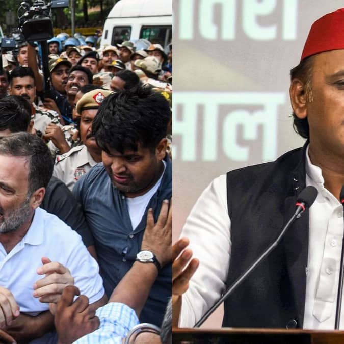 SP MPs skip INDI alliance lunch over cec protest Akhilesh Yadav breaks his silence