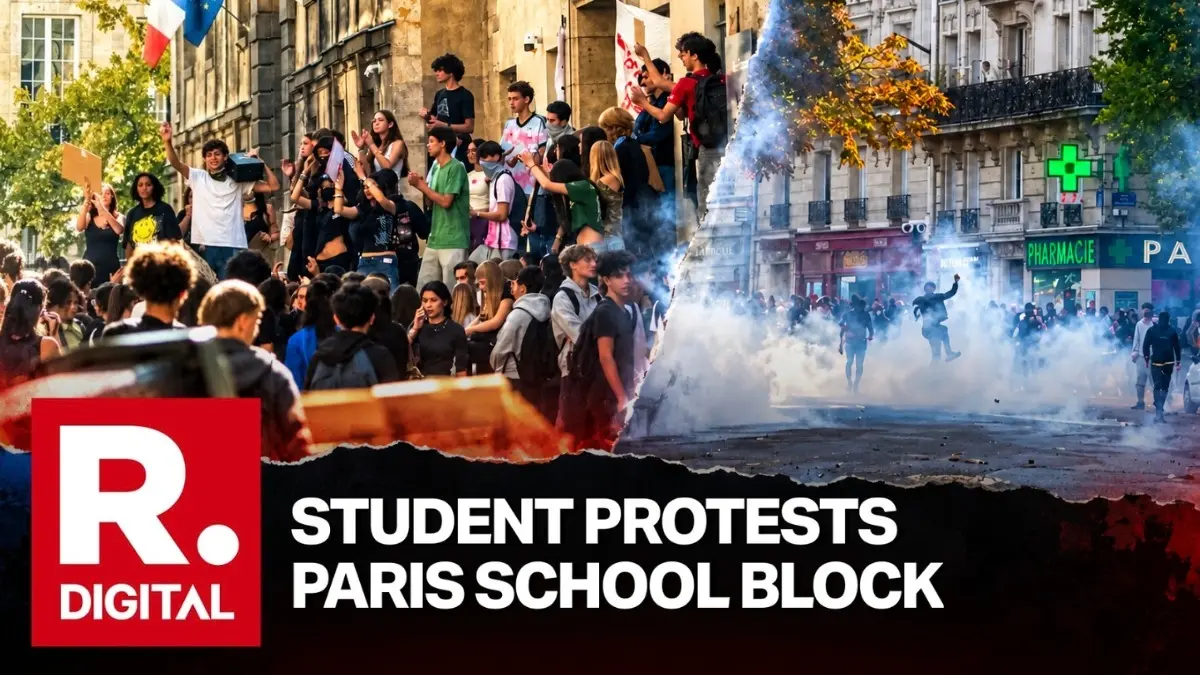 France Sees Biggest High School Protest Day as Students, Teachers Demand Better Schools Students, Teachers March Across France in Biggest High School Protests