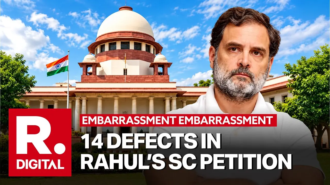 Supreme Court Registry Flags '14 Defects' in Rahul Gandhi-Led Petition Over Electoral Roll Exercise Supreme Court Registry Flags '14 Defects' in Rahul Gandhi-Led Petition Over Electoral Roll Exercise