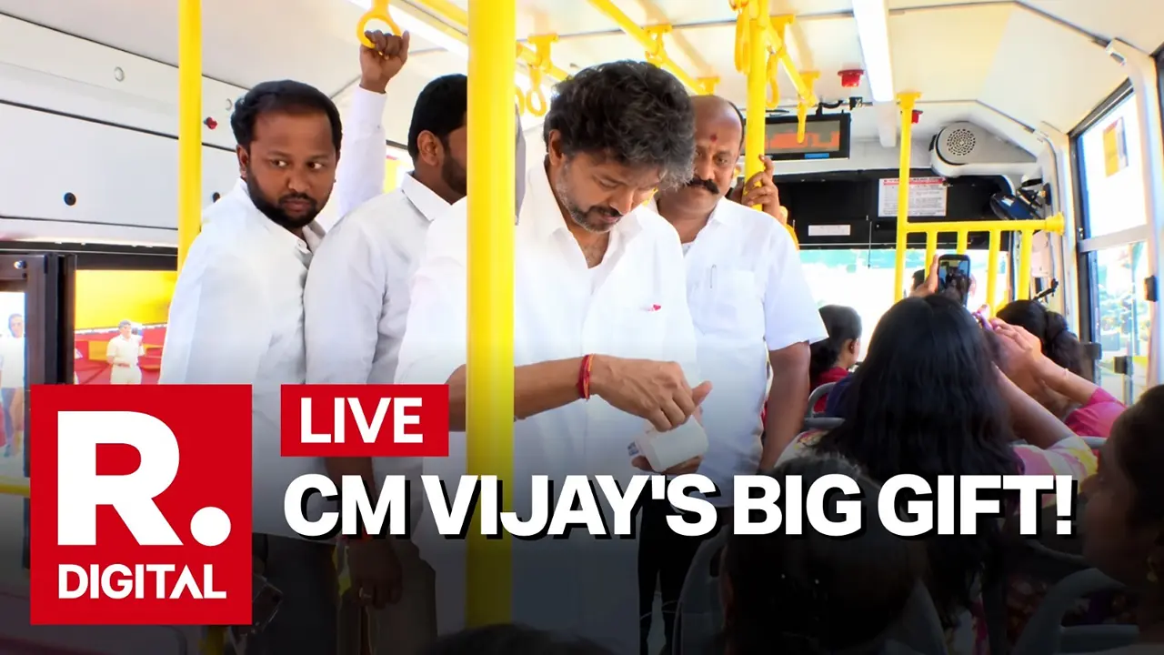 Tamil Nadu CM Vijay to Launch ‘Vetri Payanam Thittam’ Scheme on Gandhi Jayanti Tamil Nadu CM Vijay to Launch ‘Vetri Payanam Thittam’ Scheme on Gandhi Jayanti