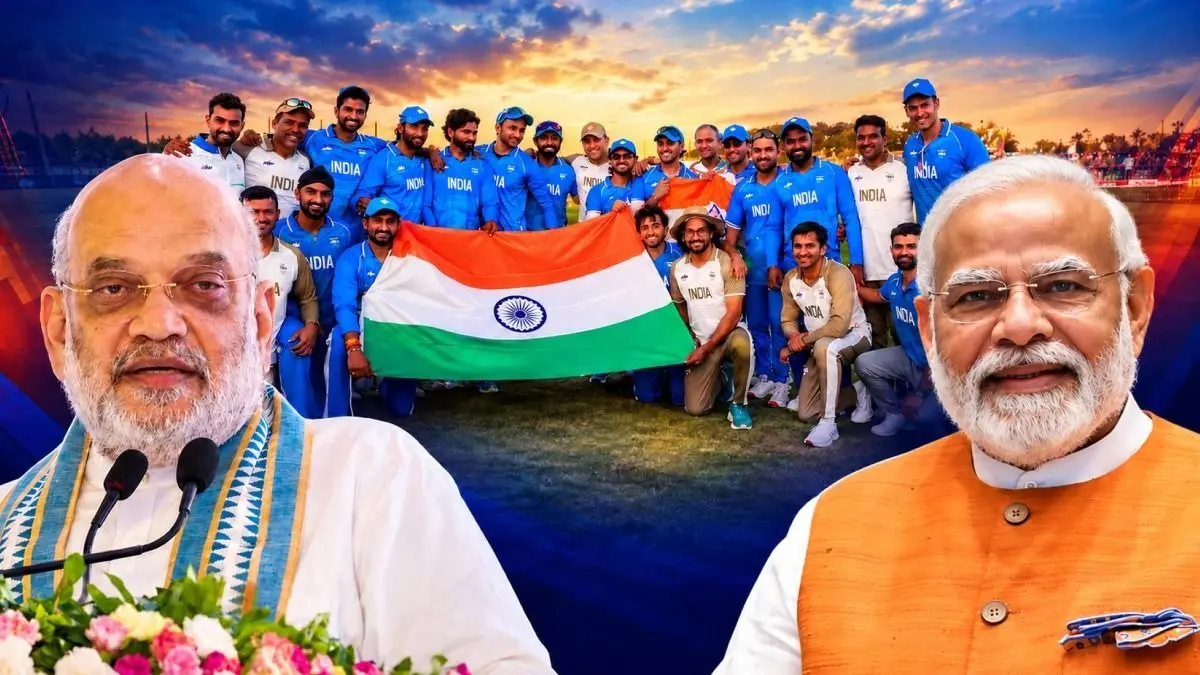 Asian Games 2026: 'मेन इन ब्लू ने...', PAK को धूल चटाकर टीम इंडिया ने जीता Gold, PM मोदी-अमित शाह से लेकर किसने क्या कहा? Team India wins gold after crushing Pakistan Asian Games 2026 PMO TO Amit Shah AND JP Nadda had to what say