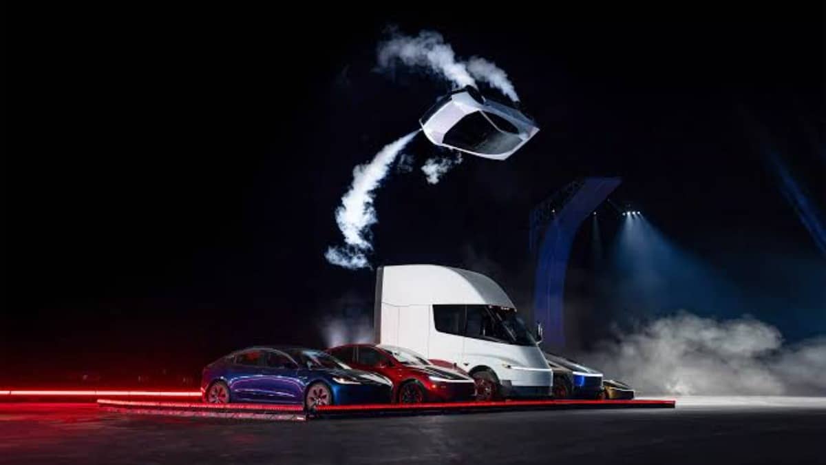 Tesla Unveils Roadster That Performs Mid-Air Flips With Rocket Thrusters