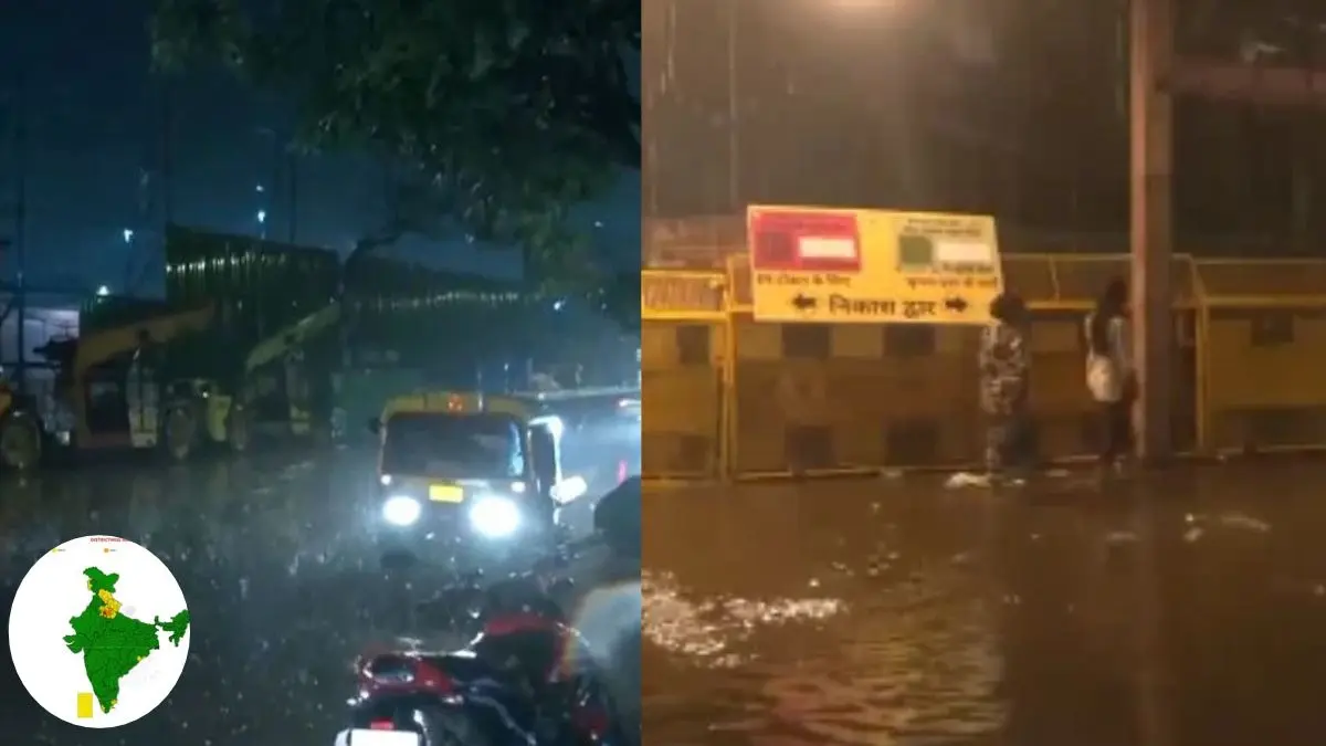 दिल्ली-NCR में बदला मौसम का मिजाज, तेज हवाओं और झमाझम बारिश से तापमान में गिरावट;गुलाबी ठंड ने दी दस्तक दिल्ली-NCR में बदला मौसम का मिजाज, तेज हवाओं और झमाझम बारिश से तापमान में गिरावट;गुलाबी ठंड ने दी दस्तक