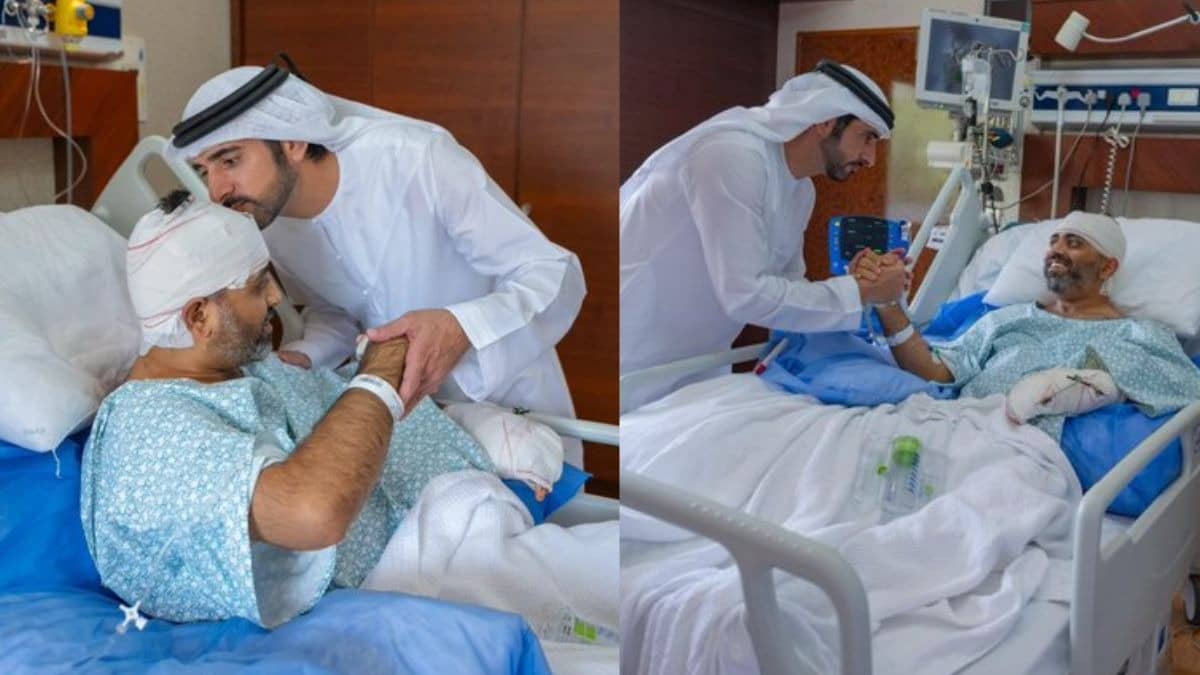 UAE Deputy PM Sheikh Hamdan bin Mohammed Al Maktoum meets smit machchhar