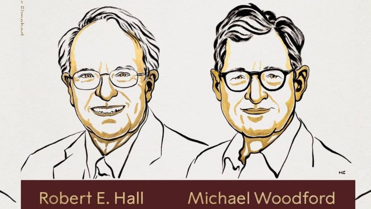 US Economists Robert Hall, Michael Woodford Win 2026 Nobel Prize In Economics