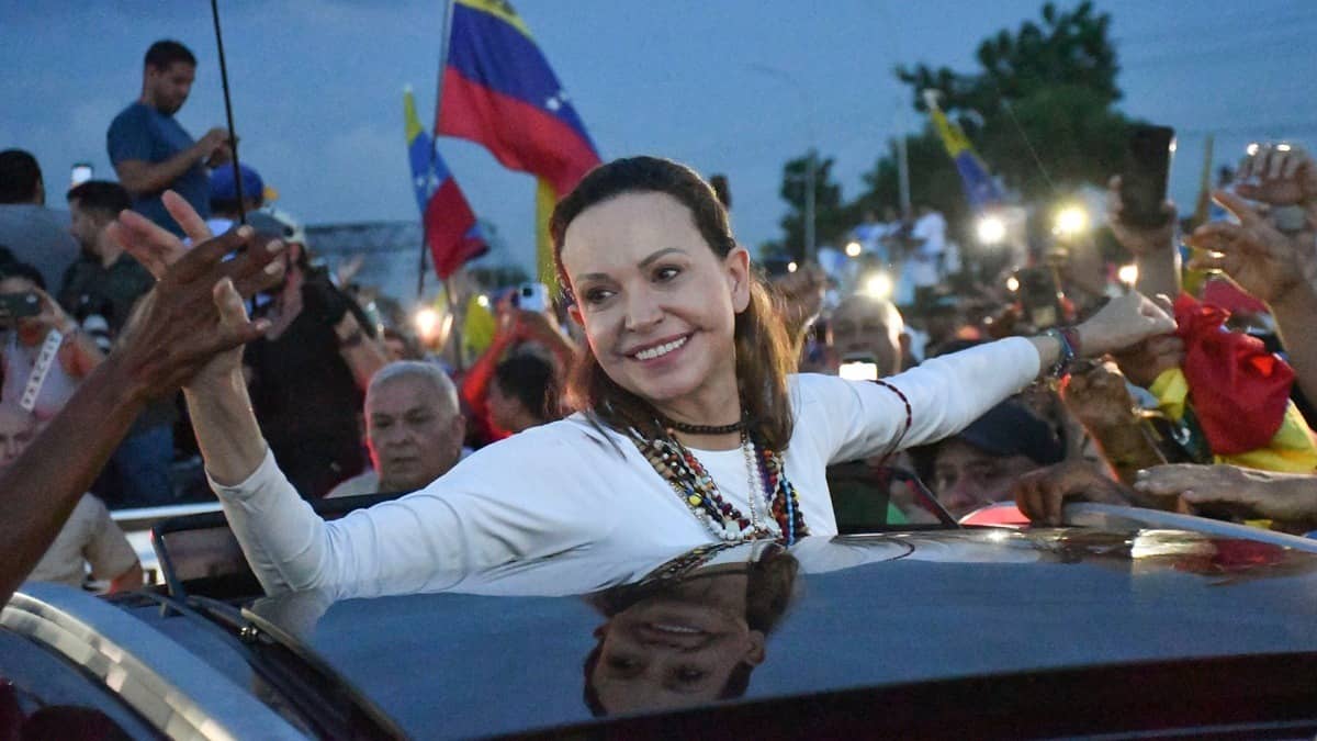 Venezuela Opposition Leader Machado Returns After Year In Exile, US Says Safe Return Due To Reconciliation Talks