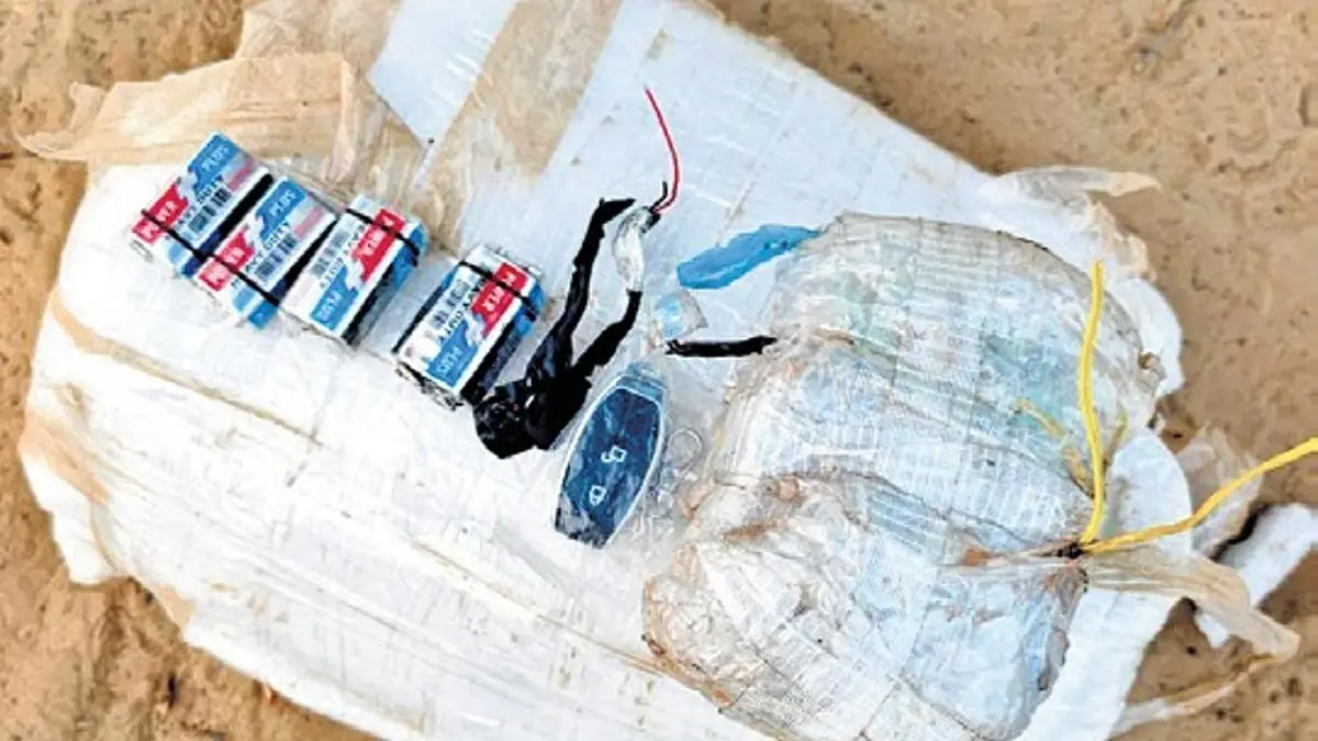 Rajasthan Border Operation Recovers Weapons, Explosives Dropped by Drones Near Pakistan Border; Two Arrested Weapons, Explosives Dropped by Drones Near Indo-Pakistan Border; 2 Held