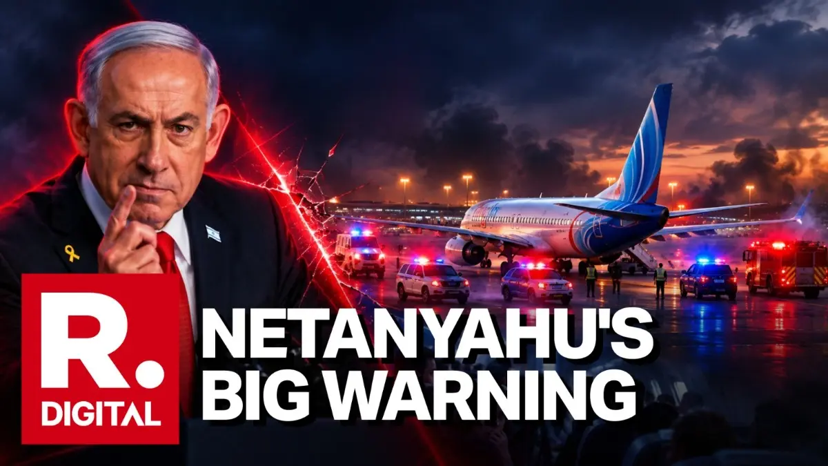 'Whoever Sent Him Will Pay a Very Heavy Price': Netanyahu on 'Indoctrinated Islamist' Co-Pilot of Flydubai Cockpit Attack 'Whoever Sent Him Will Pay': Netanyahu on Flydubai Co-Pilot Attack
